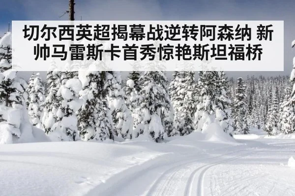 切尔西英超揭幕战逆转阿森纳 新帅马雷斯卡首秀惊艳斯坦福桥
