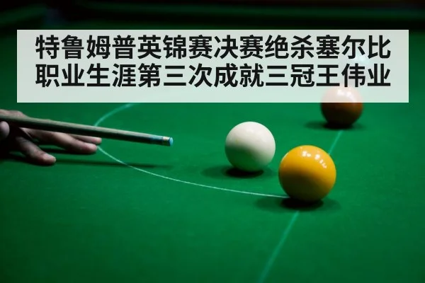 特鲁姆普英锦赛决赛绝杀塞尔比职业生涯第三次成就三冠王伟业
